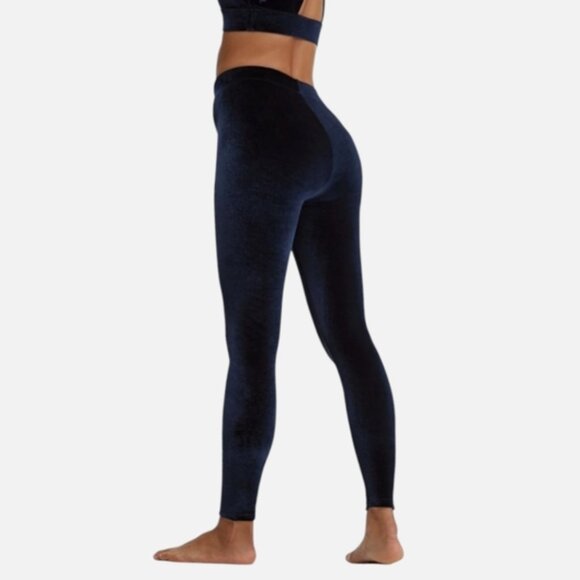 NEW Velvet Indigo High-Waisted Leggings - Picture 1 of 8